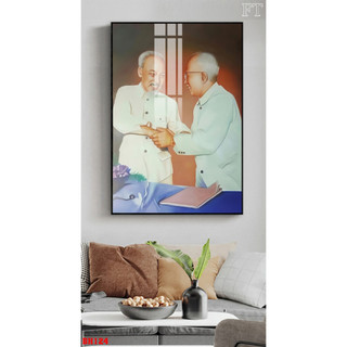 Tranh Bác Hồ tráng gương