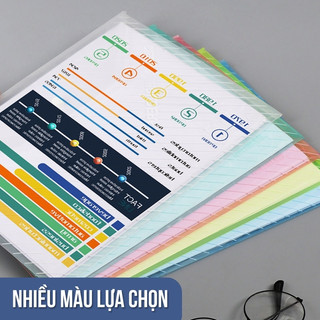Túi Clear Bag Đựng Tài Liệu A4 - Túi Đựng Tiện Lợi, Gọn Nhẹ - Tối Ưu Không Gian Giúp Bảo Quản Tài Liệu