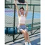 Áo Croptop 3 Lỗ Thể Thao Nữ ICADO SG1 Mềm Mại, Thoáng Mát, Đồ Tập Pickleball, Tennis,thế giới đồ tập