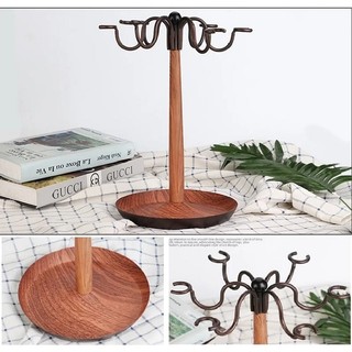 Giá Treo Ly Để Bàn Decor Màu Đồng Đẹp
