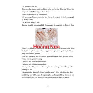 giáo trình nail hiện đại ( có bán file)