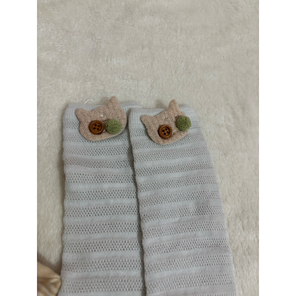 Tất dài cho bé chống trơn-tất/vớ chất liệu cotton cho bé từ 0-1,5 tuổi
