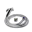 VÒI XỊT VỆ SINH INOX CAO CẤP TIỆN DỤNG, Vòi Xịt Bồn Cầu WC Kèm Dây Và Đế Cài, Chắc Chắn, Sạch Sẽ