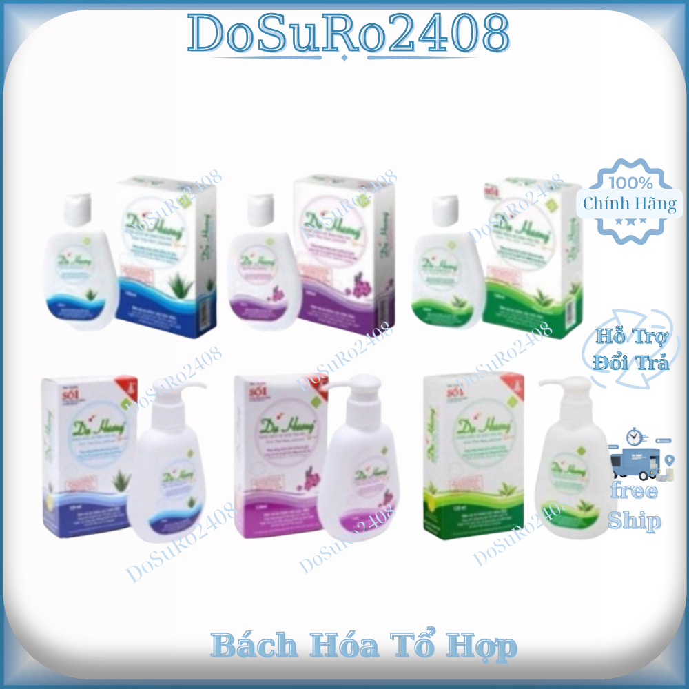 Dung dịch vệ sinh phụ nữ Dạ Hương (Dược phẩm Hoa Linh) - Chai nhỏ /Chai lớn có vòi
