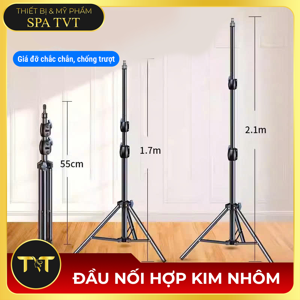 Đèn LED 2 Râu | Đèn LED Phun Xăm, Đèn Tattoo, Nặn Mụn, CHÂN ĐÈN 2.1M CHẮC CHẮN