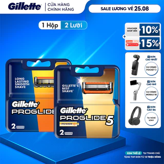Lưỡi Gillette Proglide 5 Power/ Proglide 5 - Hộp 2 lưỡi