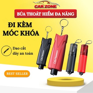 Dụng Cụ Thoát Hiểm Ô Tô Đa Chức Năng – Làm Búa Phá Kính, Cắt Dây An Toàn, Làm Móc Khóa Tiện Lợi, Chất Liệu Cao Cấp