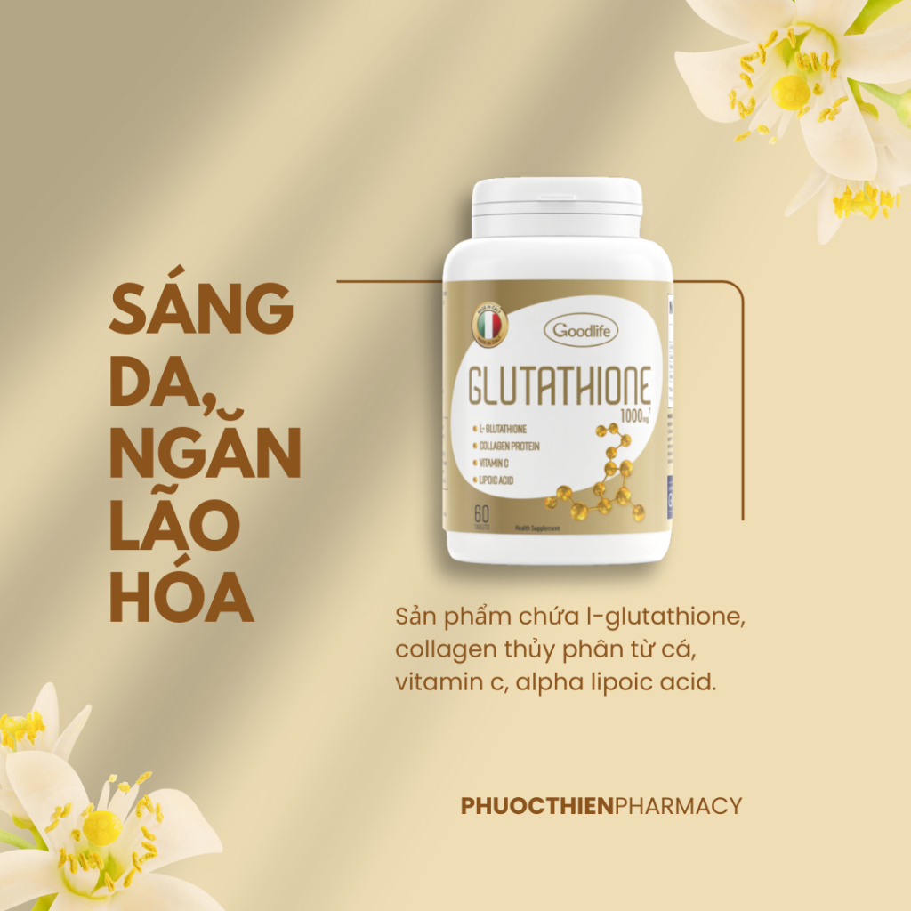 vin ung glutathione 1000mg Trng Da Plus+ Vin ung Glutathione 1000mg l