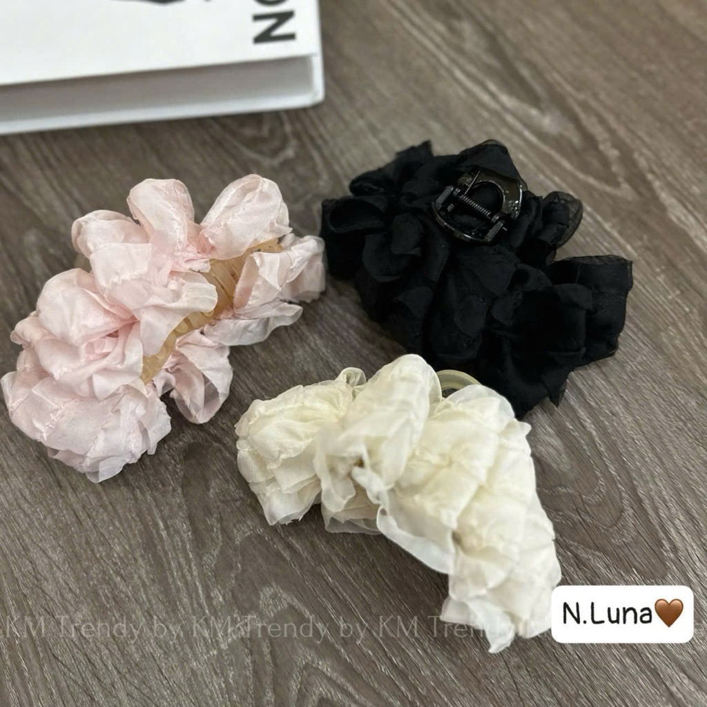 Kẹp tóc mây bồng bềnh tiểu thư