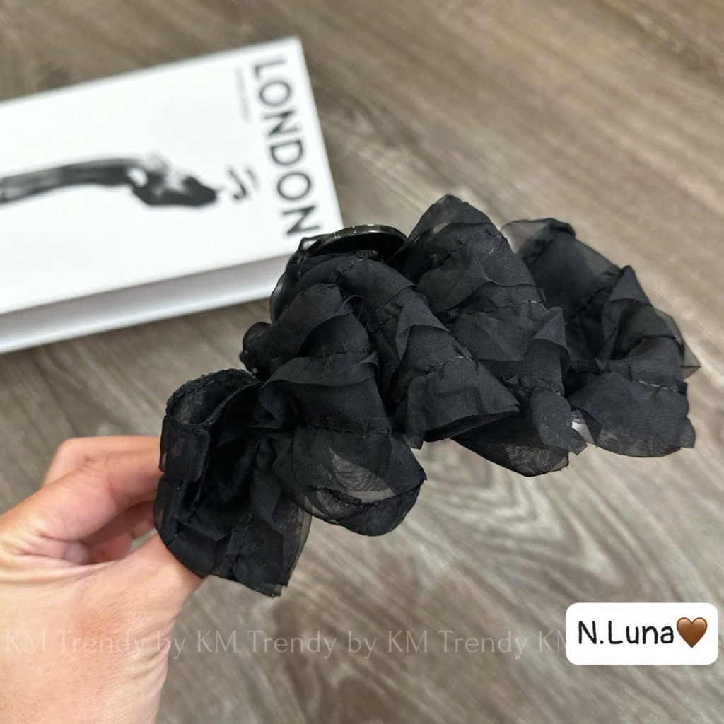 Kẹp tóc mây bồng bềnh tiểu thư