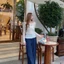 Áo Ren Hoa MCA Tay Dài Trễ Vai Kiểu Xoắn Ngực Ôm Body Tôn Dáng Sexy A.51163
