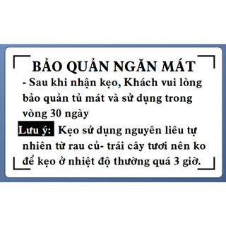 Tem phụ ghi chú hạn dùng bảo quản bánh, thực phẩm in theo yêu cầu kích thước 5x3cm, sét 100tem