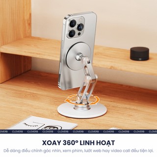 Giá Đỡ Điện Thoại Nam Châm Xoay 360 Độ Đa Góc Boneruy Cho iPhone