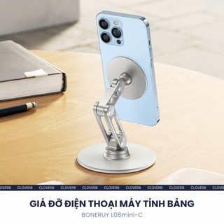 Giá Đỡ Điện Thoại Nam Châm Xoay 360 Độ Đa Góc Boneruy Cho iPhone