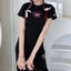 Áo thun babytee MCA nữ In chữ Call me baby A5656