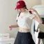 Áo thun babytee MCA nữ In chữ Call me baby A5656