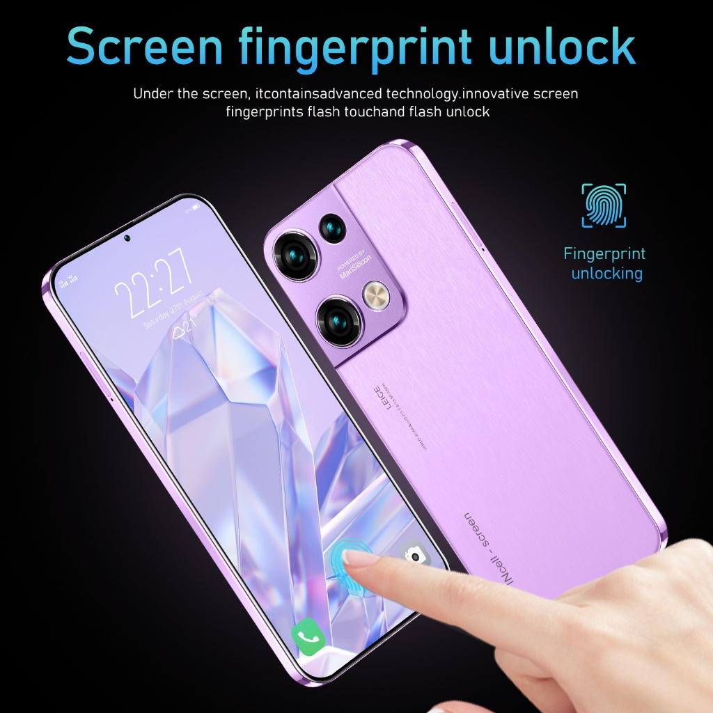 Oqqo Reno9 điện thoại di động Mạng 5G Hỗ Trợ Bluetooth Bộ Lớn 6800mAh Full HD 16GB RAM +1TB ROM | BigBuy360 - bigbuy360.vn