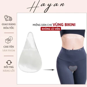 HT015 Miếng dán lót che khuyết điểm vùng chữ V, miếng dán che rãnh hỗ trợ mặc quần Legging, Yoga, Quần Bó, Bikini