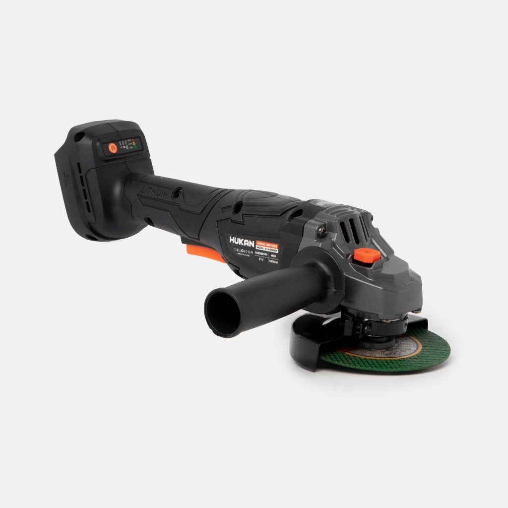 Thân Máy Mài Pin HUKAN G1-AG6000P – 100mm, Tốc Độ 10000RPM, Động Cơ Không Chổi Than, Trục M10 [Chính Hãng]