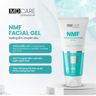 Gel Kiểm Soát Dầu, Tái Tạo và Phục Hồi Hàng Rào Bảo Vệ Da MD CARE NMF Hydration Concentrate Facial Gel (50ml)