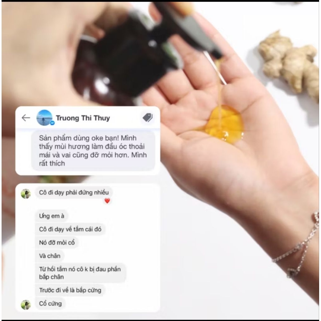 Gel tắm thảo mộc thiên nhiên hương nhu gừng Mộc Hương - 420ml - Dịu nhẹ cho mẹ và bé
