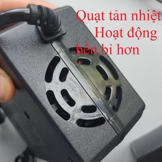 Sạc xe đạp điện 48V 12AH VITARA-BIKE tự ngắt khi đầy chống chai phồng bình có quạt tản nhiệt