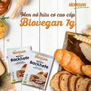 Men nở hữu cơ cao cấp Biovegan 7g làm bánh