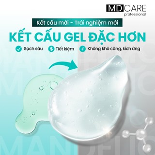 Gel Rửa Mặt  Sạch Sâu Và Tẩy Tế Bào Chết Nhẹ Nhàng MD CARE Mandelic Acid 5% Gel Cleanser (200ml)