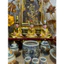 Tượng Tam tòa thánh mẫu gỗ mít cao 20cm