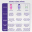 Gel Vệ Sinh Phụ Nữ Vagisil Tím Cân Bằng PH, x2 bảo vệ, ngừa viêm nhiễm 240ml/354ml