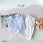 Bộ sơ mi kẻ cổ trụ công tử bé trai, set sơ mi cộc tay bảnh bao cho bé H0725B49
