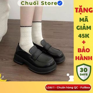 Giày Oxford nữ da PU tổng hợp dệt vải đế cao su êm ái mềm mại dễ chịu thoải mái