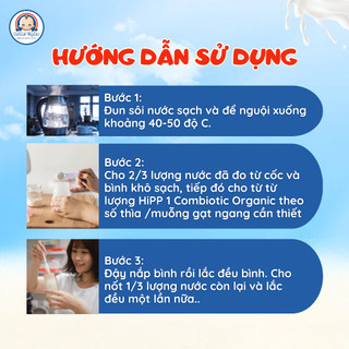 Sữa Hipp Organic Sữa Bột Công Thức COMBIOTIC 800g Hỗ Trợ Tiêu Hóa Tăng Chiều Cao Cho Bé