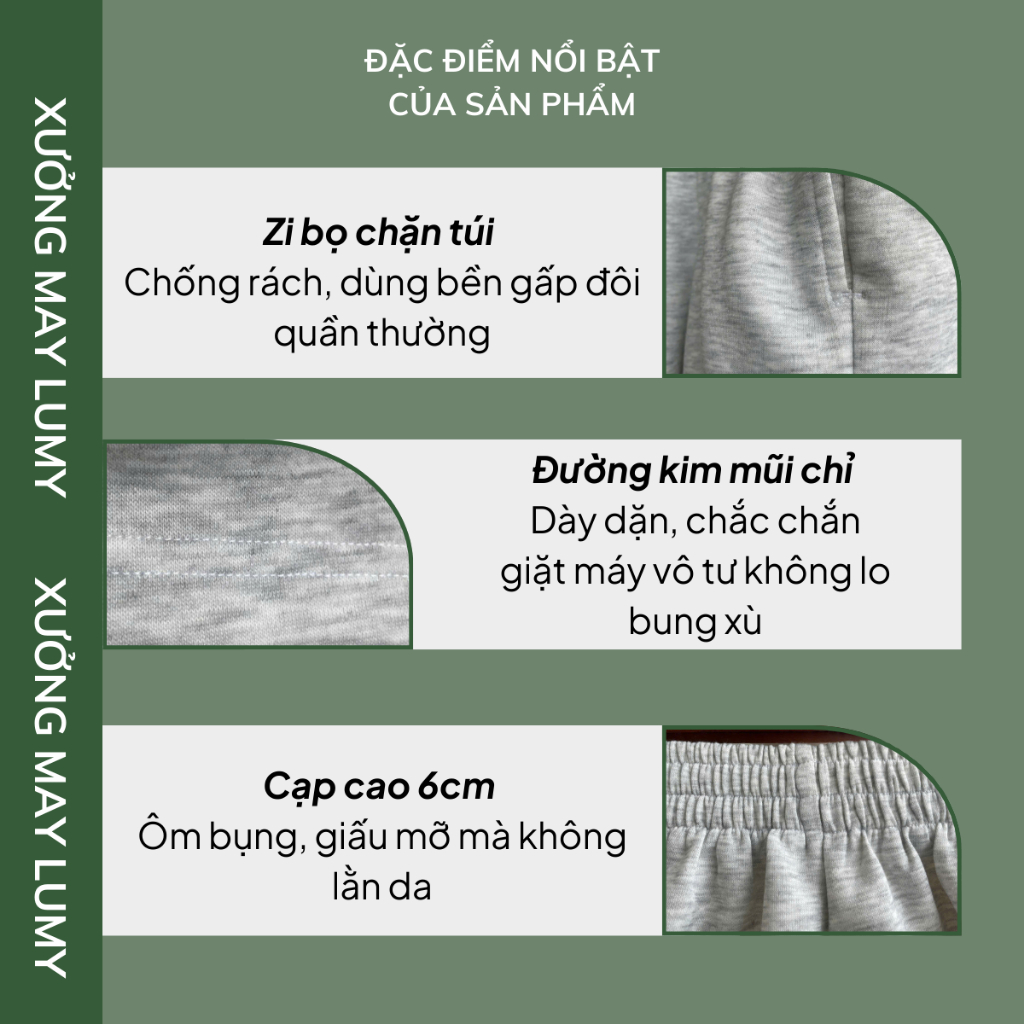 Quần Short Nỉ Nữ Bigsize Dày Dặn Cạp Chun Co Giãn, Quần Sooc Đùi Dáng Phồng Đủ Màu Cạp Cao-QSN001