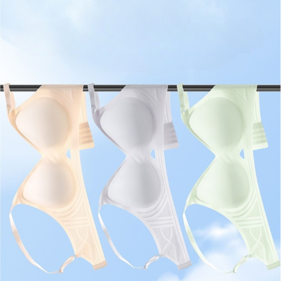Áo Ngực Su Không Gọng Mút Tổ Ong Không Lộ Viền Chống Chảy Xệ DORIS 010
