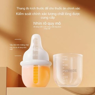 Youkebei ống bón thuốc cho bé Dụng Cụ Cho Bé Uống Thuốc Đặc Biệt, Chống Sặc Thích Hợp Uống Nước Uống Và Sữa