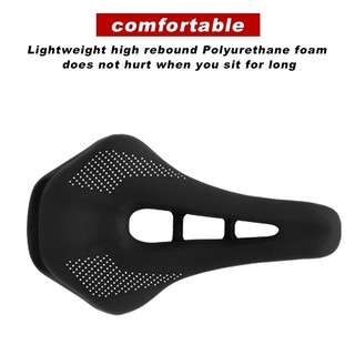 【24H Shipping】Yên Xe Đạp Đường Ray Thép Đệm Xe Đạp Leo Núi Cho Nam Chống Trượt Carretera Da PU Mềm Đường MTB Yên Xe Đạp