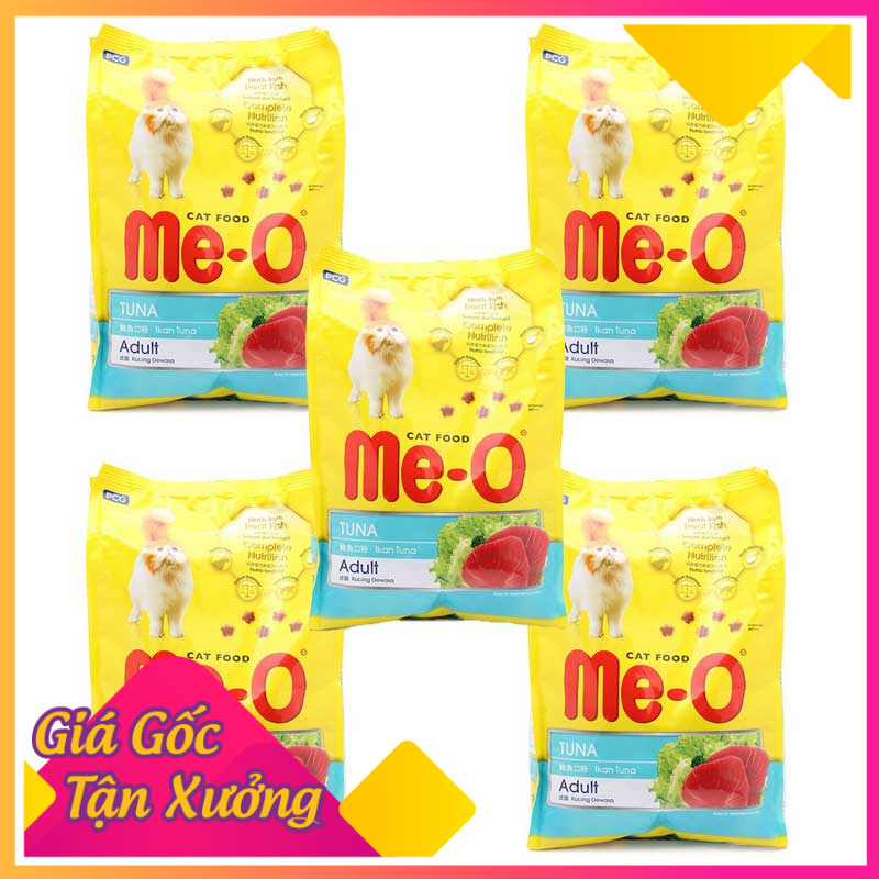 [GIÁ KHO][5 GÓI] Me-O 350g Cá Ngừ - Thức ăn cho mèo trưởng thành - Thái Lan