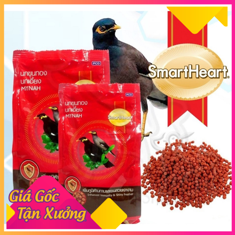 [SIÊU RẺ] Cám thái SMARTHEART MYNAH 400G chim sáo nhồng cưỡng két - 100% chính hãng
