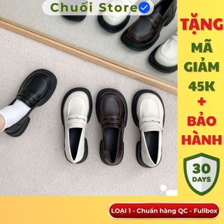 Giày Oxford nữ da PU tổng hợp dệt vải đế cao su nhẹ nhàng dễ thương đáng yêu êm ái