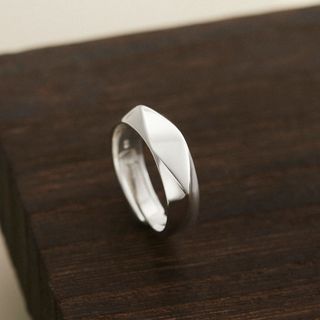 Men's 925 Silver Couple Rings, adjustable by Trang Sức Cara Luna
