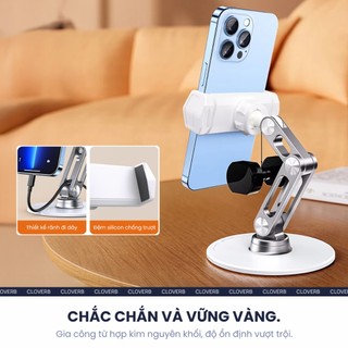 Giá Đỡ Điện Thoại Để Bàn Boneruy L08mini Hợp Kim Nhôm Xoay 360 Độ Cho iPhone iPad Mini 7