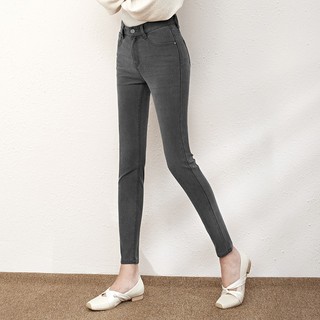 Quần Bò jeans nữ dáng ôm skinny lưng cao Avo Avocado co giãn form dài trẻ trung bigsize