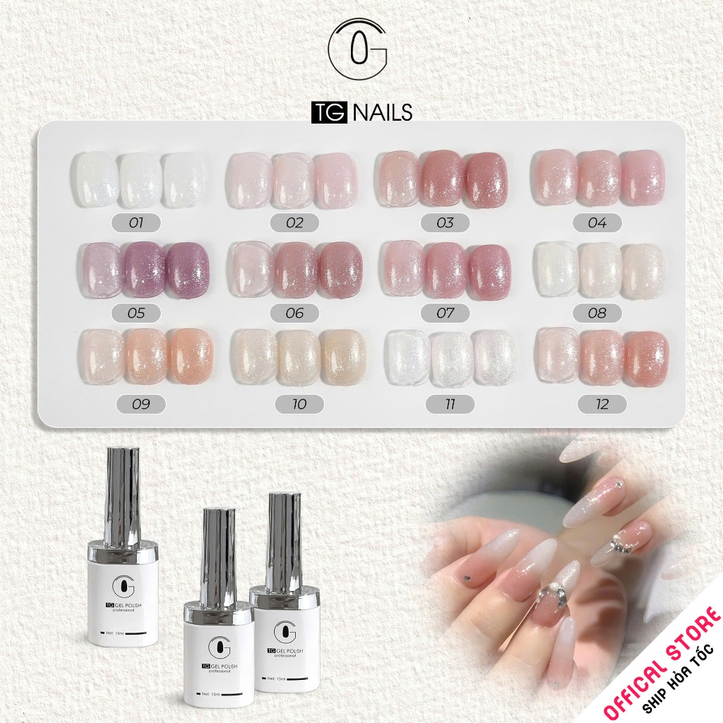 Sơn gel thạch nhũ TG chọn lẻ cao cấp