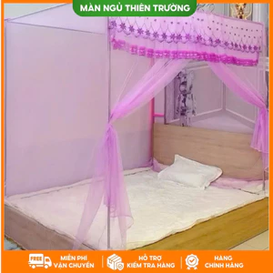 Màn khung inox không khoan tường-mẫu mới cửa vén-vải tuyn thái lạnh chống muỗi hiệu quả 2025