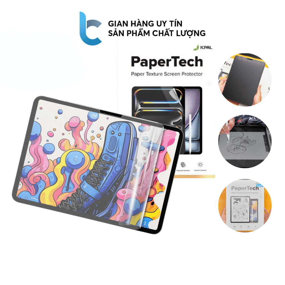 Miếng Dán IPAD Paperlike PaperTech JCPAL Texture | Shopee Việt Nam