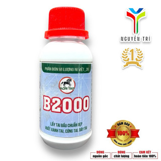 Phân bón vi lượng B2000 AGRITAN 50ml - Lấy Tai Đầu Chuẩn Đẹp, Vượt Xanh Tai, Cứng Tai