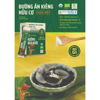 Đường dừa nước VIETNIPA chỉ số đường huyết thấp, ăn kiêng