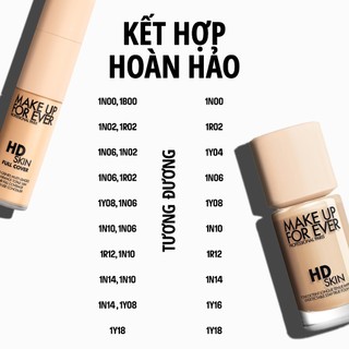 Mới - Kem Che Khuyết Điểm Đa Năng HD Skin Full Cover Concealer 9ml - MAKE UP FOR EVER