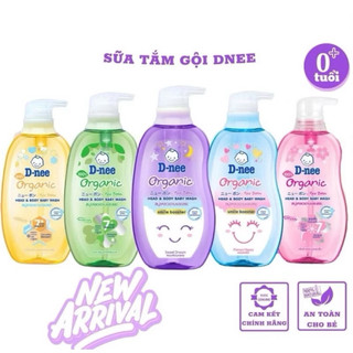 Sữa tắm gội 2in 1 Dnee cho bé - Sữa tắm gội trẻ sơ sinh Thái Lan